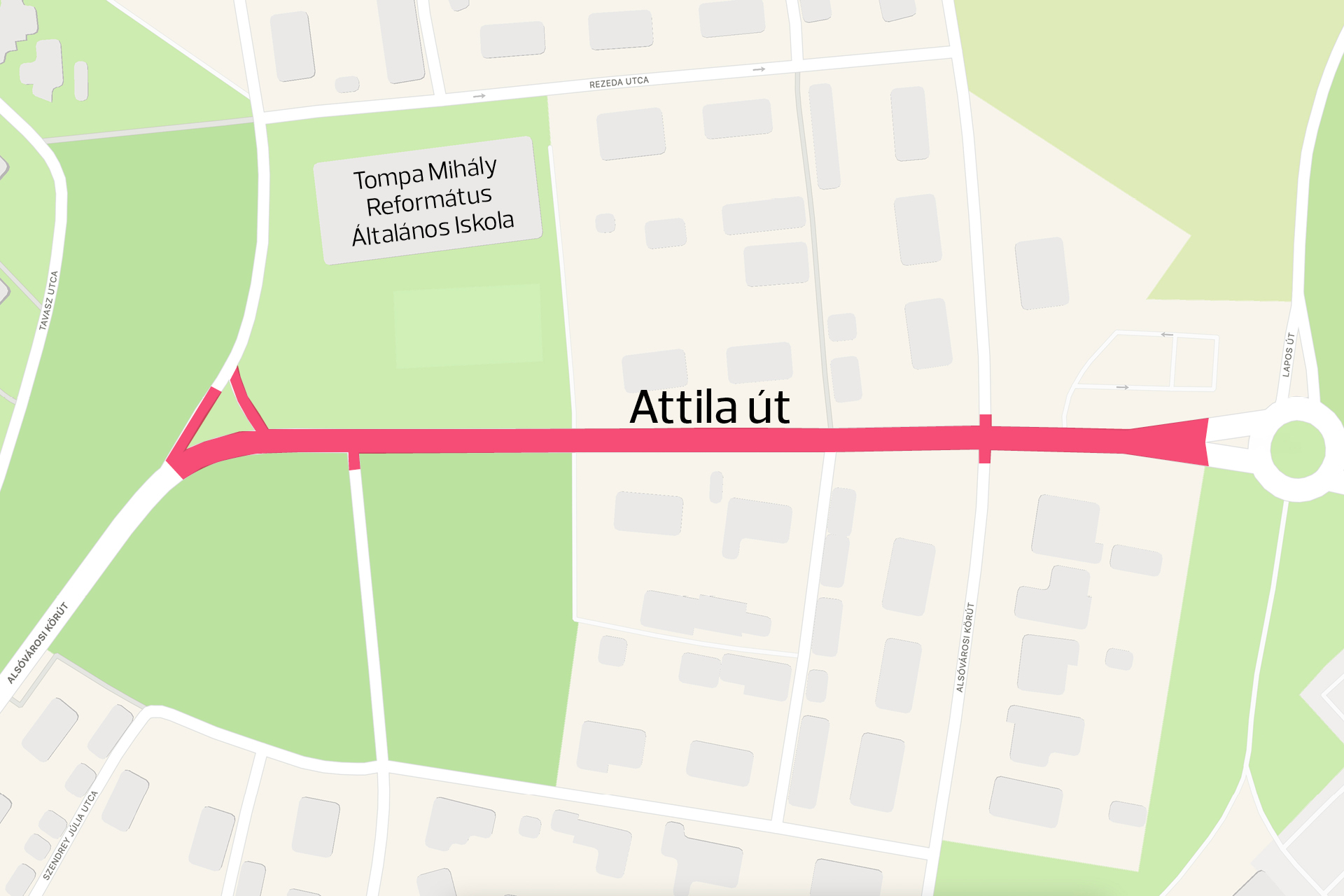 https://kolorline.hu/Kezdődik az Attila út felújítása