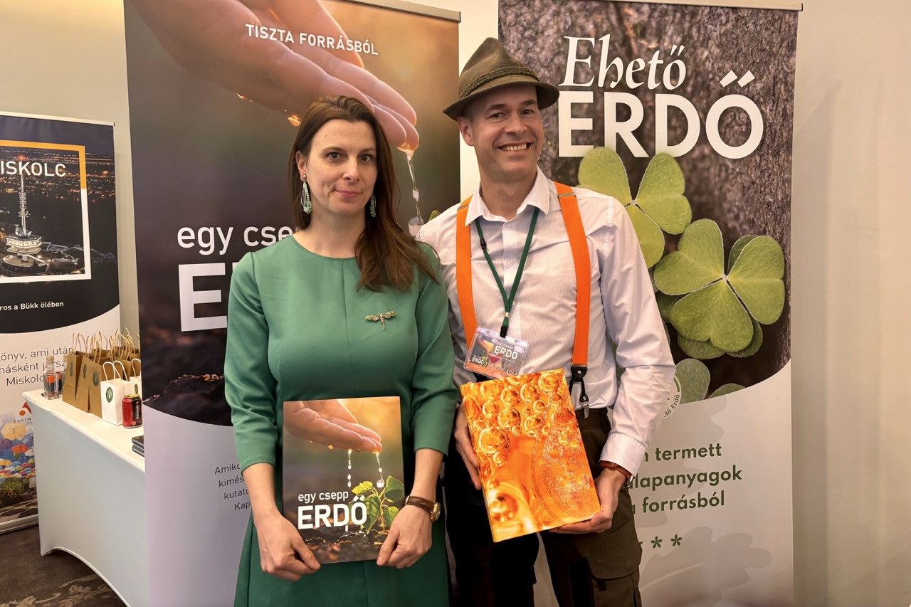 Egy csepp erdő - Bózsó Gyula és Gyulai Évi könyvbemutatója a Lillafüredi Palotaszállóban