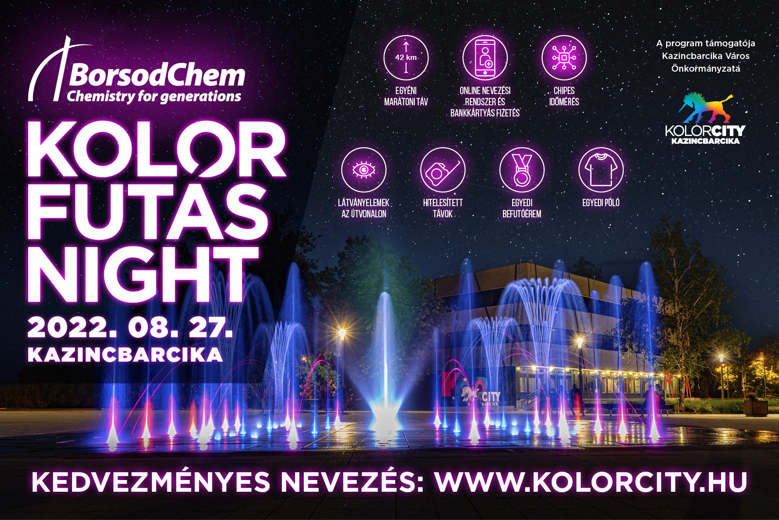 https://kolorline.hu/BorsodChem Kolorfutás Night - Még mindig él a kedvezményes nevezés