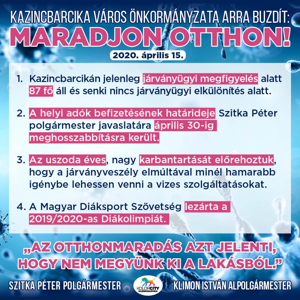 Maradj otthon!