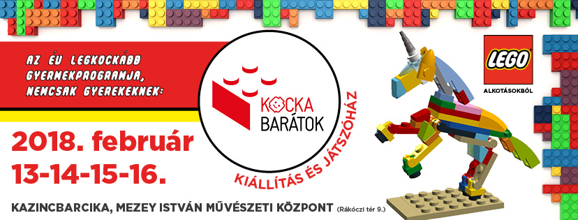 https://kolorline.hu/Az év LEGKOCKÁBB gyermekprogramja, nemcsak gyerekeknek:  Kockabarátok kiállítás és játszóház LEGO® alkotásokból