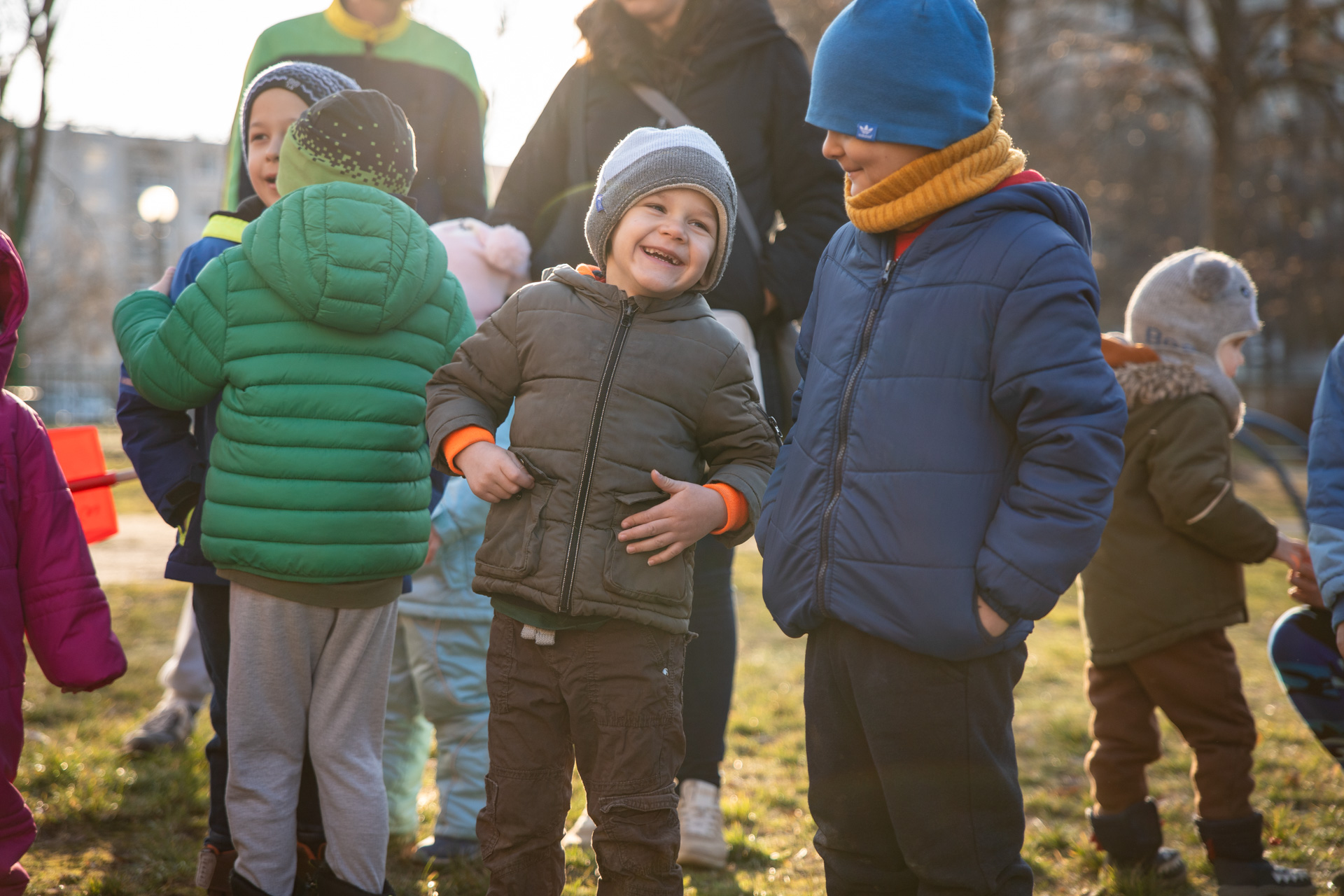 Boldogságóra és faültetés - Székhely Óvoda