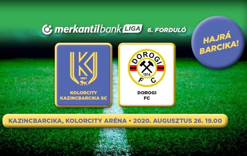 https://kolorline.hu/Kolorcity Kazincbarcika SC – A játékoskeret meghívja szurkolóit a Dorog SC elleni meccsre
