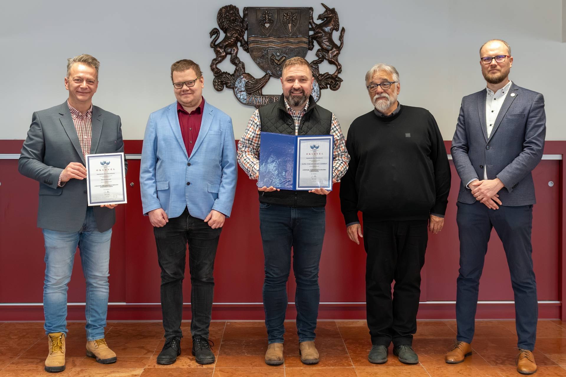 Urbanisztikai társaság FIABCI díjátadója