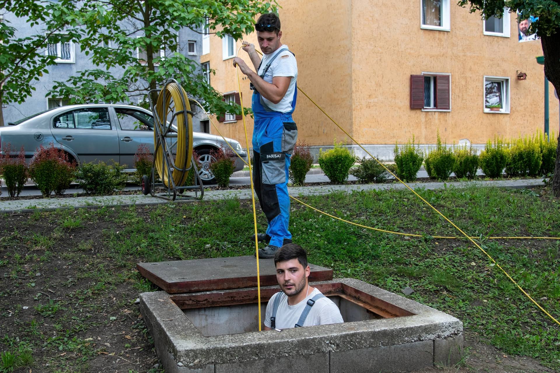 Térfigyelő kamerarendszer telepítése