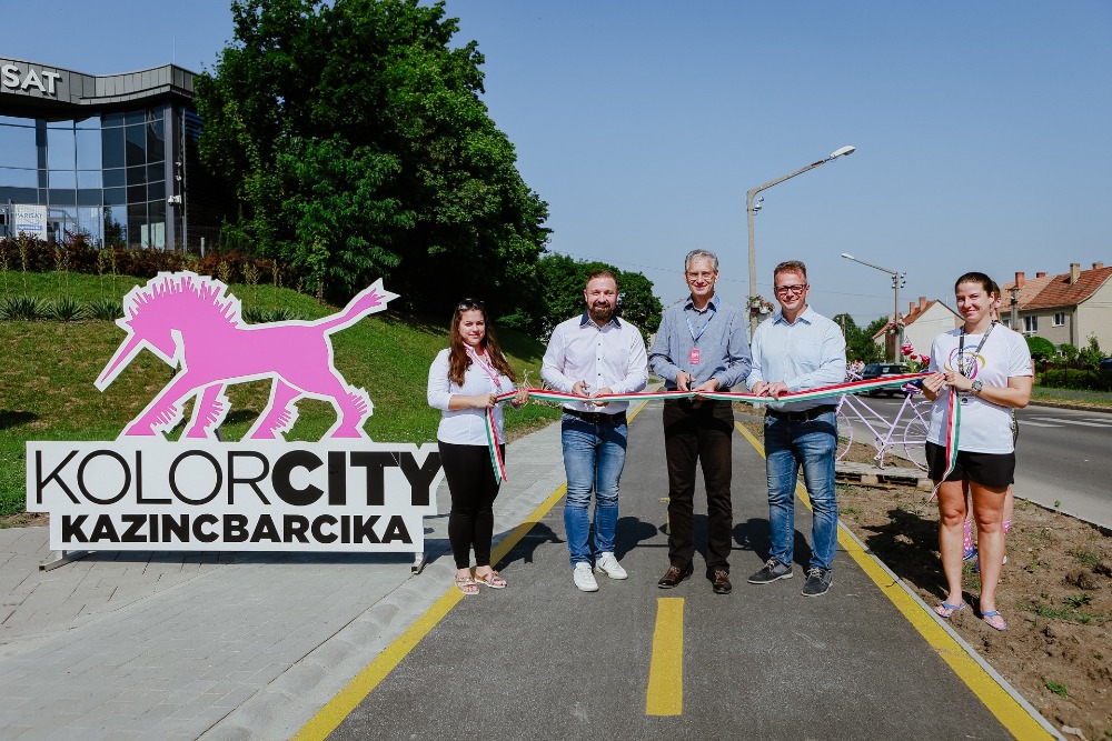https://kolorline.hu/Befejeződtek a munkálatok az Alsóvárosi körút kerékpárútján