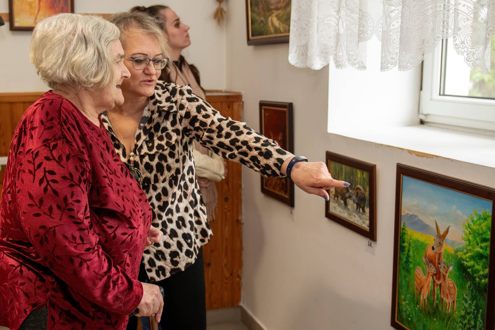 Gór Mihály „Lélek impulzusok” című kiállításának megnyitója - I. Sz. Idősek Otthona