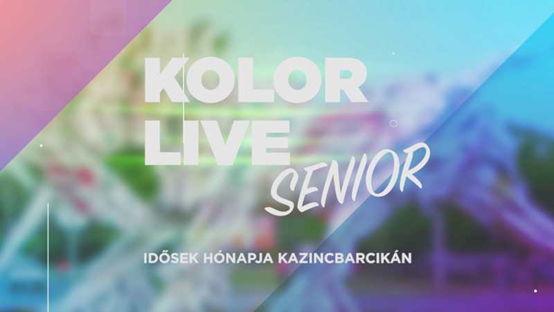 https://kolorline.hu/Ismét KolorLive Senior a Kolor TV műsorán