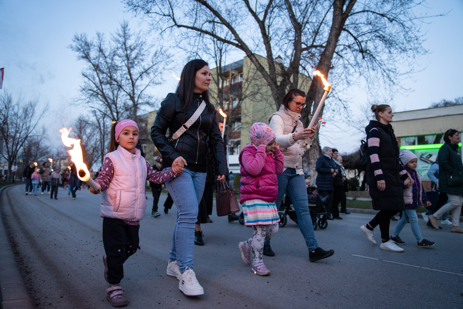 Március 15-i ünnepség - Fő tér, Jókai tér