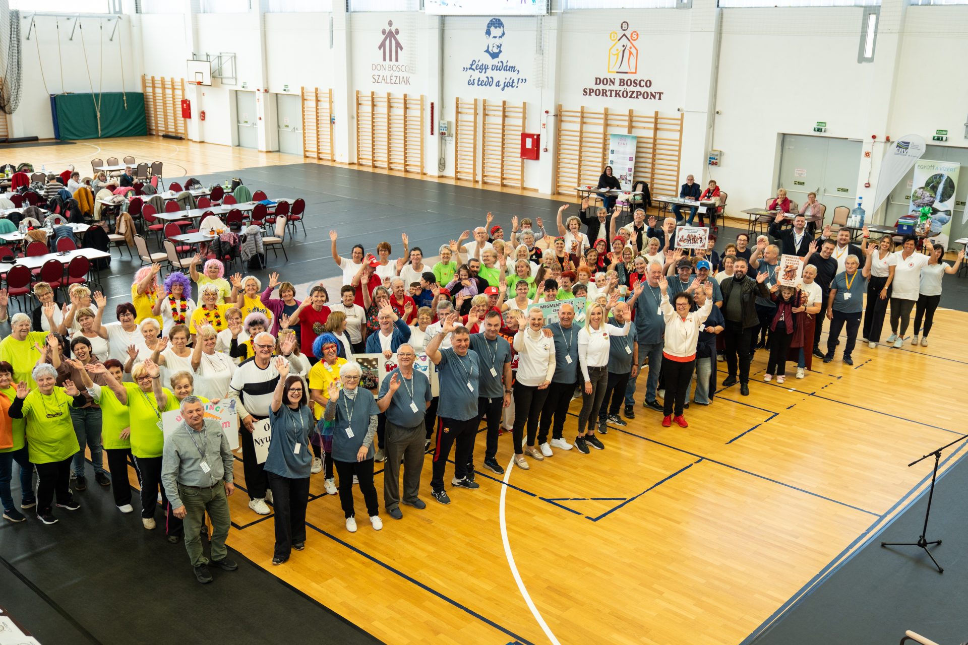 Senior sportkavalkád - Don Bosco Csportcsarnok