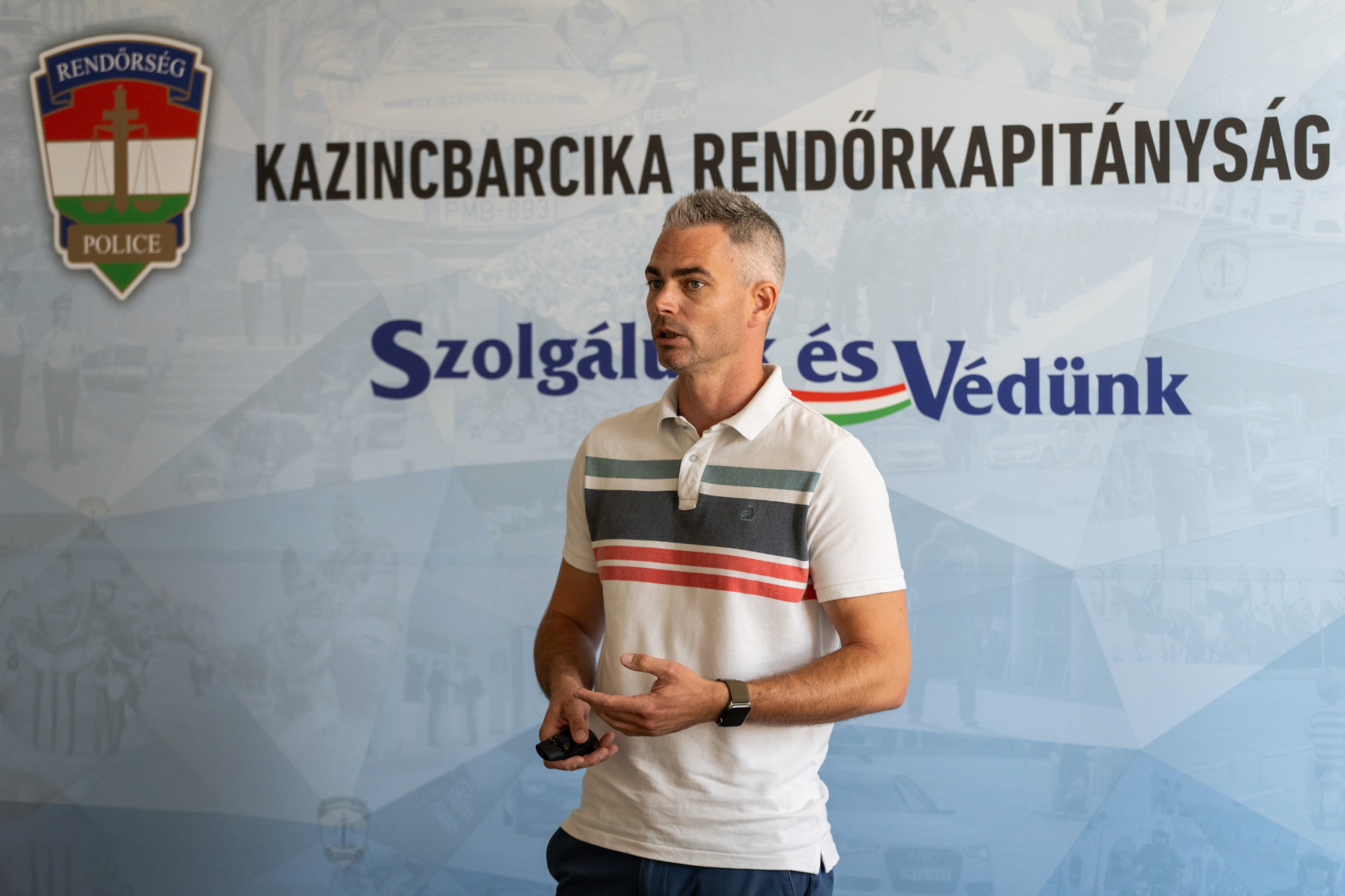 Élj szertelenül! zárókonferencia - Rendőrkapitányság