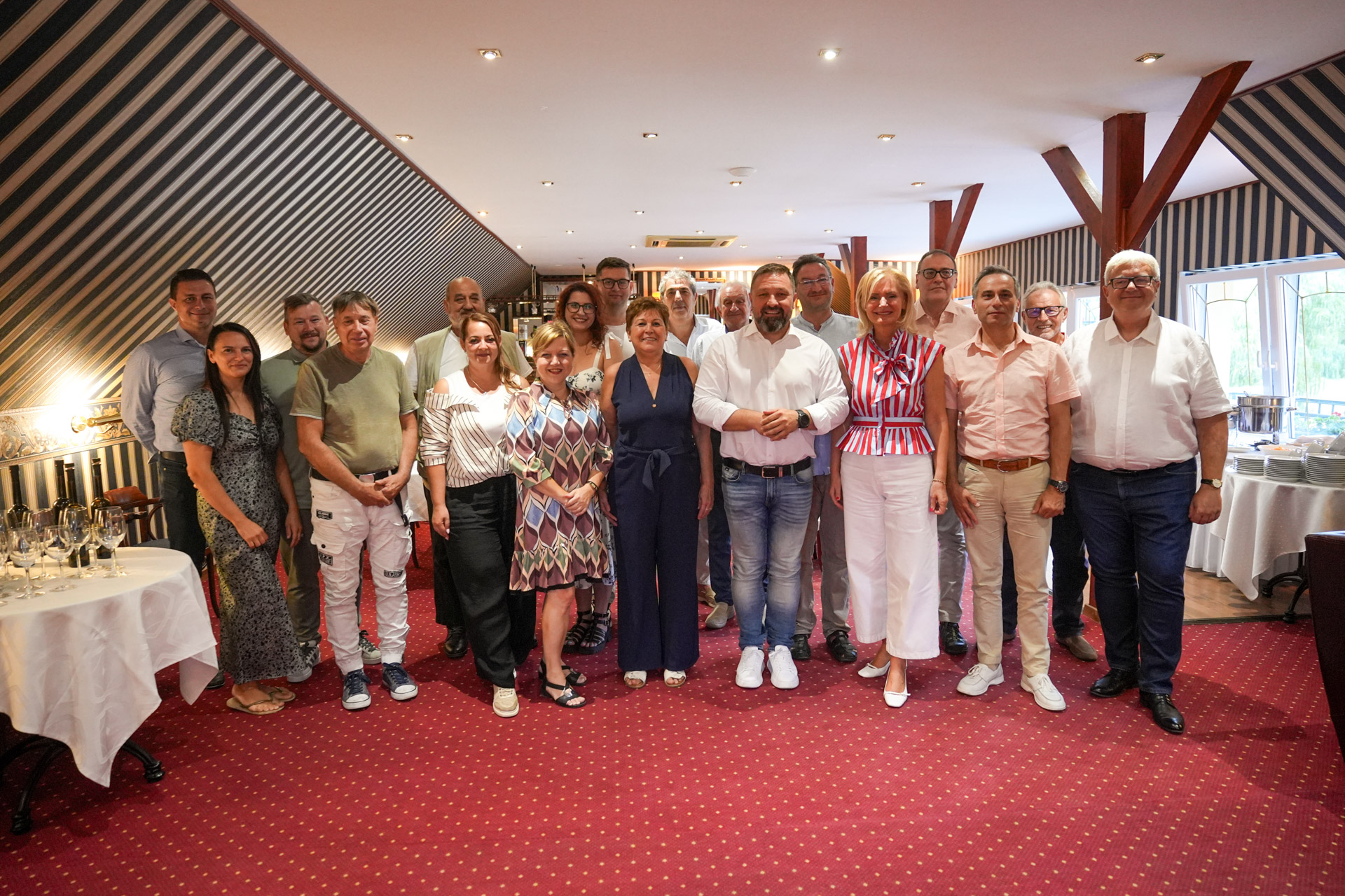 Testvérvárosi delegáció Kazincbarcikán