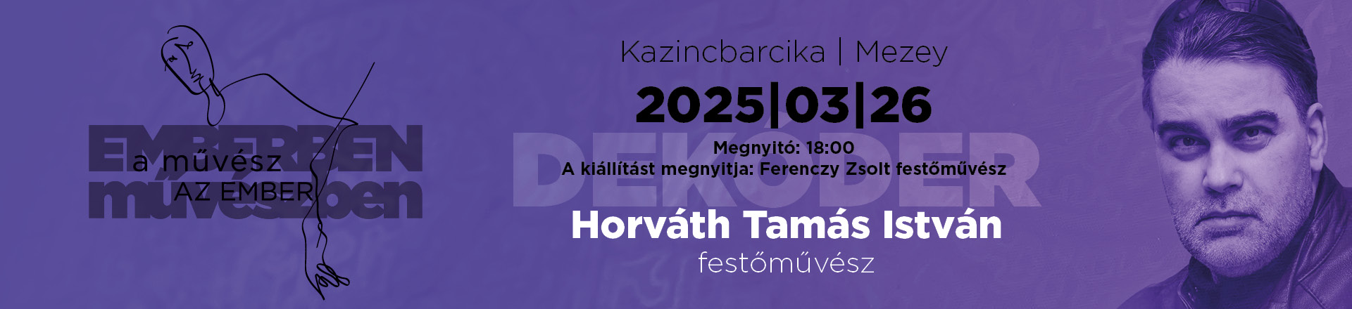 Horváth Tamás István festőművész kiállítása