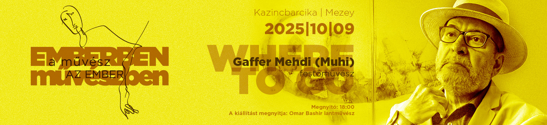 Gaffer Mehdi (MUHI) festőművész kiállítása