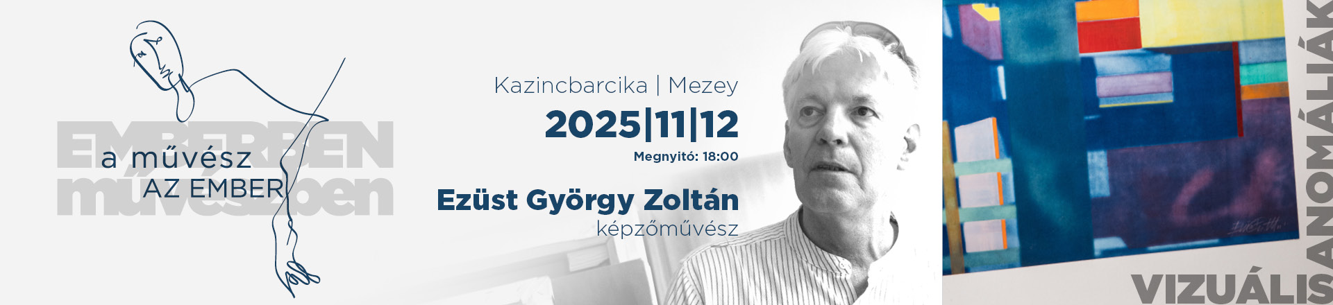 Vizuális anomáliák - Ezüst György Zoltán kiállítása