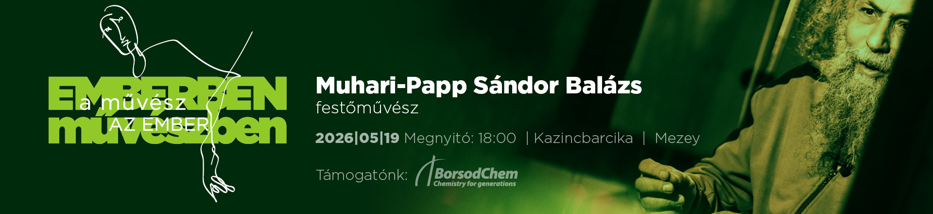 Muhari-Papp Sándor Balázs képzőművész kiállítása
