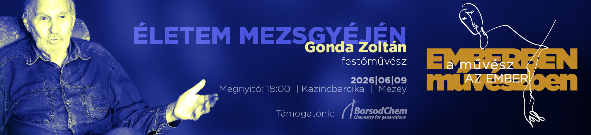 Gonda Zoltán festőművész kiállítása