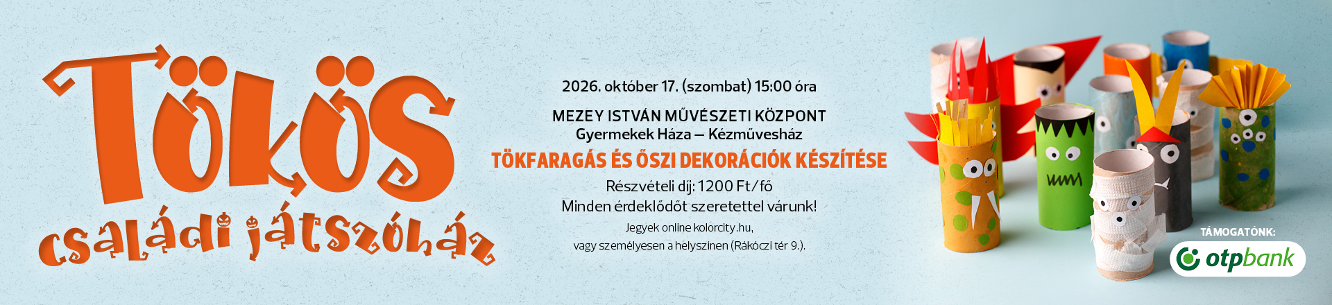 Tökös családi játszóház
